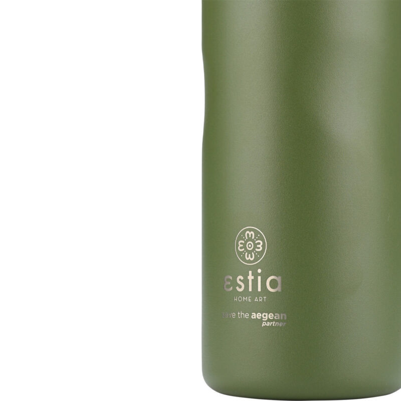 ESTIA HOME ART ΘΕΡΜΟΣ TRAVEL FLASK SAVE THE AEGEAN 750ml FOREST SPIRIT - Image 3