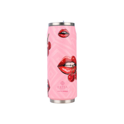 ESTIA HOME ART ΘΕΡΜΟΣ TRAVEL CUP SAVE THE AEGEAN 500ml BLUSH POP