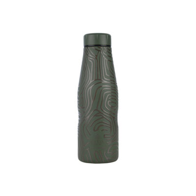 ESTIA HOME ART ΘΕΡΜΟΣ TRAVEL FLASK SAVE THE AEGEAN 500ml OLIVE FLOW