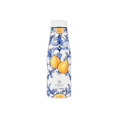 ESTIA HOME ART ΘΕΡΜΟΣ TRAVEL FLASK SAVE THE AEGEAN 500ml AMALFI COAST