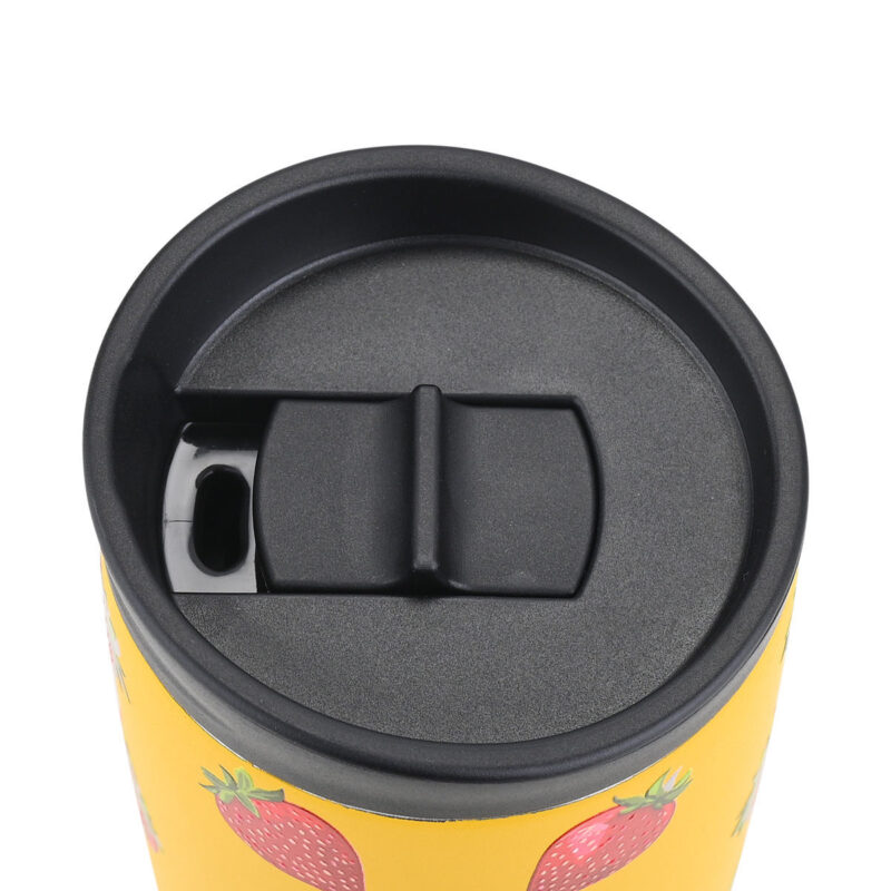 ESTIA HOME ART ΘΕΡΜΟΣ TRAVEL MUG SAVE THE AEGEAN 350ml BERRY BRIGHT - Image 3