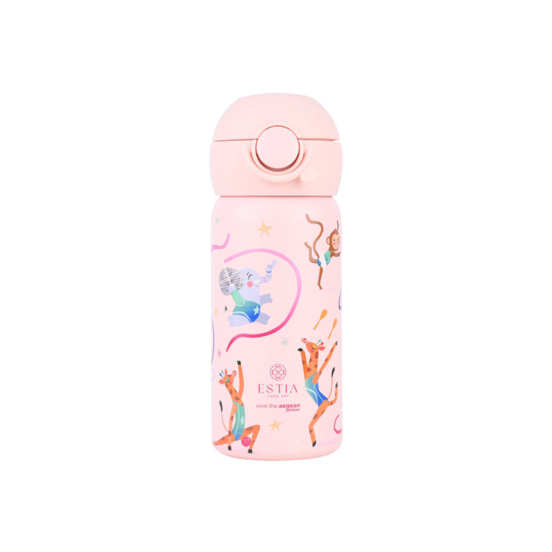 ESTIA HOME ART ΘΕΡΜΟΣ ΠΑΙΔΙΚΟ WONDER BOTTLE SAVE THE AEGEAN 350ml WILD STUNTS