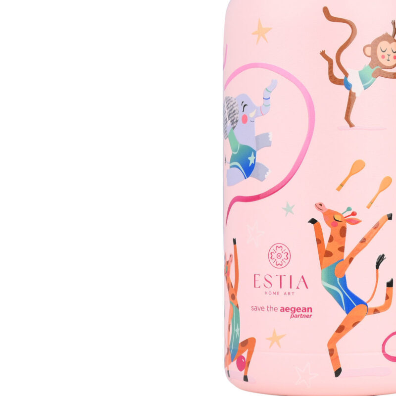 ESTIA HOME ART ΘΕΡΜΟΣ ΠΑΙΔΙΚΟ WONDER BOTTLE SAVE THE AEGEAN 350ml WILD STUNTS - Image 3