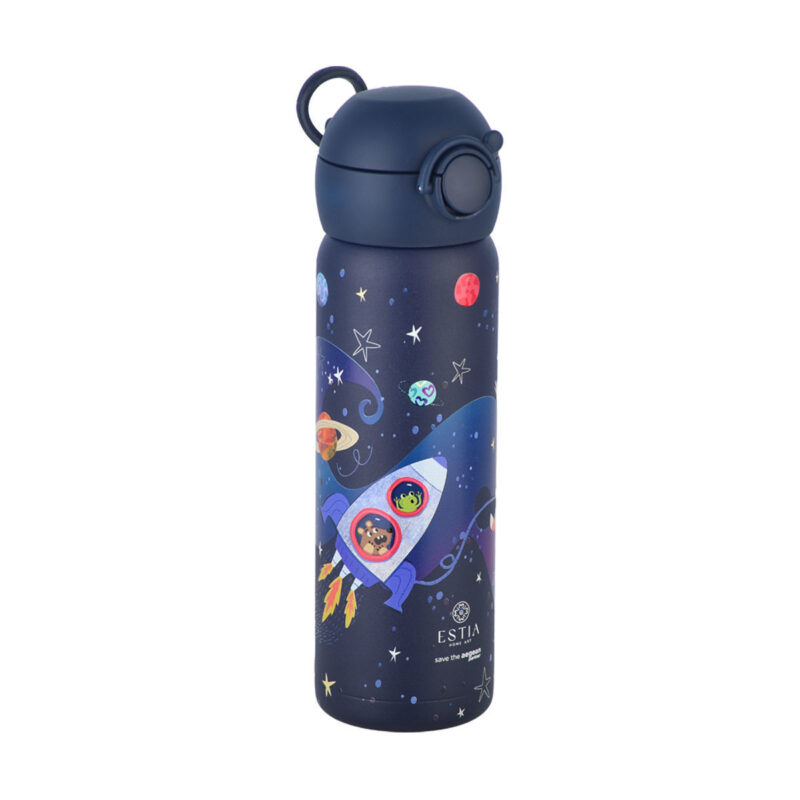 ESTIA HOME ART ΘΕΡΜΟΣ ΠΑΙΔΙΚΟ WONDER BOTTLE SAVE THE AEGEAN 500ml SOLAR JUMP - Image 3