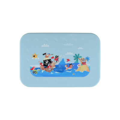 ESTIA HOME ART ΠΑΙΔΙΚΟ ΦΑΓΗΤΟΔΟΧΕΙΟ SAVE THE AEGEAN 900ml ΜΕ 2 ΑΠΟΣΠΩΜ. ΘΗΚΕΣ TREASURE QUEST