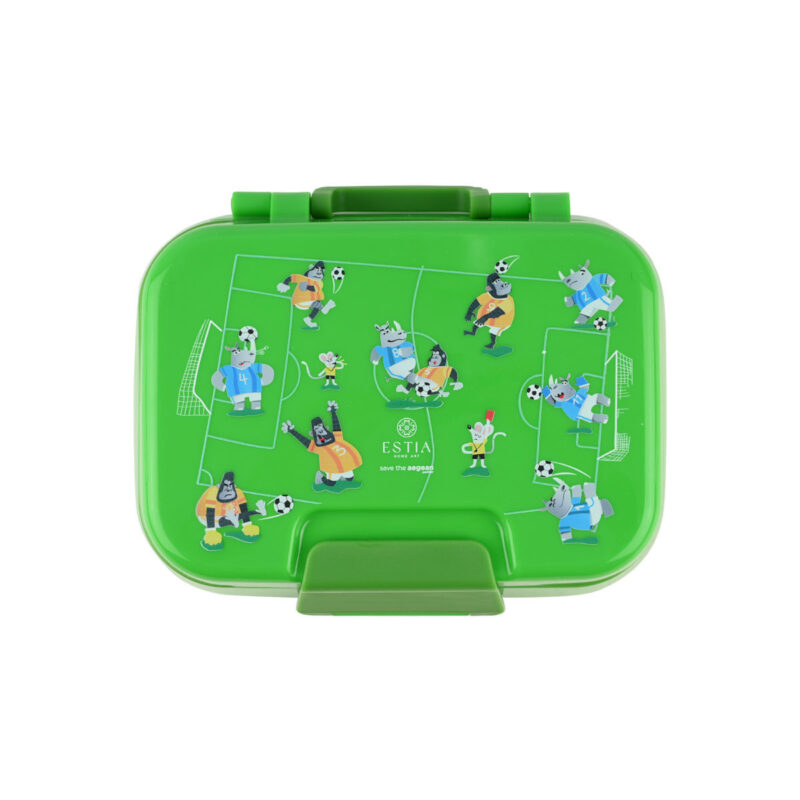 ESTIA HOME ART ΠΑΙΔΙΚΟ ΦΑΓΗΤΟΔΟΧΕΙΟ SAVE THE AEGEAN 1030ml 2 ΕΠΙΠΕΔΩΝ JUNGLE KICK