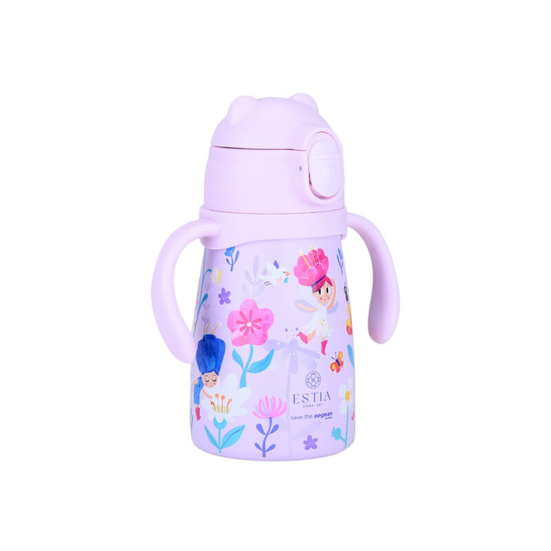 ESTIA HOME ART ΘΕΡΜΟΣ ΠΑΙΔΙΚΟ BUBBLE BOTTLE SAVE THE AEGEAN 300ml FAIRY TALES - Image 2