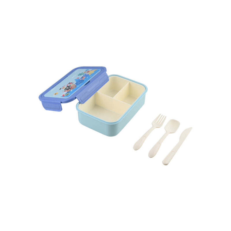 ESTIA HOME ART ΠΑΙΔΙΚΟ ΦΑΓΗΤΟΔΟΧΕΙΟ SAVE THE AEGEAN 1400ml ΜΕ 3 ΘΗΚΕΣ TREASURE QUEST - Image 2