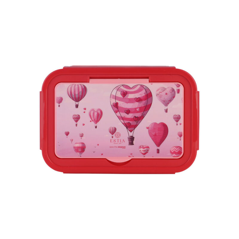 ESTIA HOME ART ΠΑΙΔΙΚΟ ΦΑΓΗΤΟΔΟΧΕΙΟ SAVE THE AEGEAN 1400ml ΜΕ 3 ΘΗΚΕΣ LOVE ASCEND