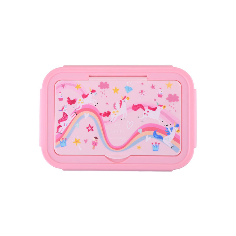 ESTIA HOME ARTS ΠΑΙΔΙΚΟ ΦΑΓΗΤΟΔΟΧΕΙΟ SAVE THE AEGEAN 900ml ΜΕ 2 ΑΝΟΞ. ΘΗΚΕΣ RAINBOW DREAMS