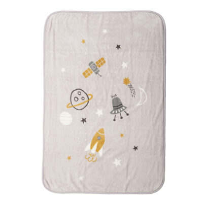 ΒΡΕΦΙΚΗ ΚΟΥΒΕΡΤΑ ΚΟΥΝΙΑΣ MY UNIVERSE 100Χ140 NEF-NEF HOMEWARE CLOUD GREY