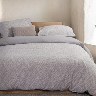 ΣΕΤ ΣΕΝΤΟΝΙΑ ΥΠΕΡΔΙΠΛΑ ORION 240Χ270 NEF-NEF HOMEWARE GREY