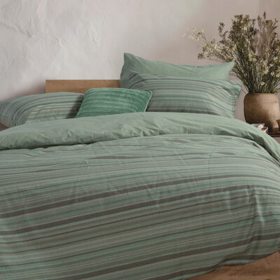 ΣΕΤ ΣΕΝΤΟΝΙΑ ΥΠΕΡΔΙΠΛΑ DEGREE 240Χ270 NEF-NEF HOMEWARE GREEN