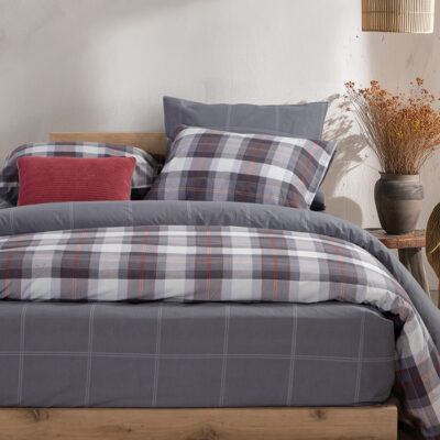ΣΕΤ ΣΕΝΤΟΝΙΑ ΥΠΕΡΔΙΠΛΑ RACKET ΜΕ ΛΑΣΤΙΧΟ  NEF-NEF HOMEWARE DENIM