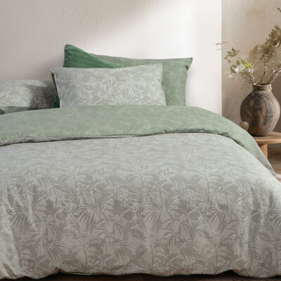 ΣΕΤ ΠΑΠΛΩΜΑΤΟΘΗΚΗ ΜΟΝΗ DAZIER 170Χ240 NEF-NEF HOMEWARE GREEN