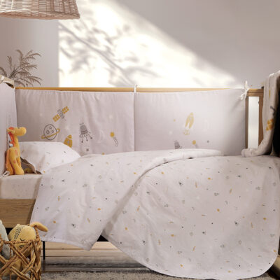 ΒΡΕΦΙΚΑ ΣΕΤ ΣΕΝΤΟΝΙΑ ΚΟΥΝΙΑΣ MY UNIVERSE  NEF-NEF HOMEWARE GREY