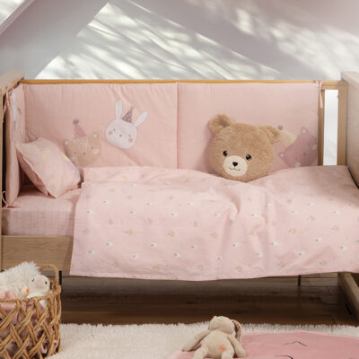 ΒΡΕΦΙΚΑ ΣΕΤ ΣΕΝΤΟΝΙΑ ΚΟΥΝΙΑΣ SPECIAL PARTY  NEF-NEF HOMEWARE PINK