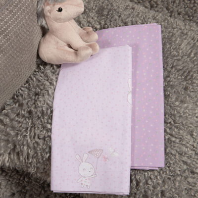 ΒΡΕΦΙΚΑ ΣΕΤ ΣΕΝΤΟΝΙΑ ΛΙΚΝΟΥ 2ΤΜΧ BEST FRIENDS  NEF-NEF HOMEWARE LILAC