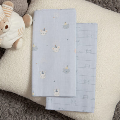ΒΡΕΦΙΚΑ ΣΕΤ ΣΕΝΤΟΝΙΑ ΛΙΚΝΟΥ 2ΤΜΧ SPECIAL PARTY  NEF-NEF HOMEWARE BLUE