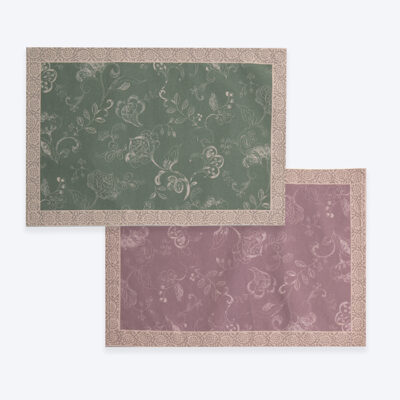 ΣΟΥΠΛΑ CARENA 33X48 NEF-NEF HOMEWARE GREEN/MAUVE