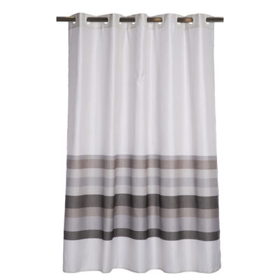 ΚΟΥΡΤΙΝΑ ΜΠΑΝΙΟΥ DEPREO 180X180 NEF-NEF HOMEWARE BEIGE