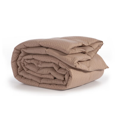 ΠΑΠΛΩΜΑ ΥΠΕΡΔΙΠΛΟ COLORFULL 240X220 NEF-NEF HOMEWARE TAUPE