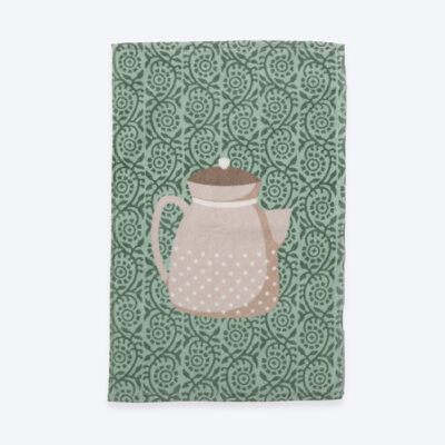 ΠΟΤΗΡΟΠΑΝΟ ΒΕΛΟΥΤΕ MY TEAPOT 40Χ60 NEF-NEF HOMEWARE GREEN