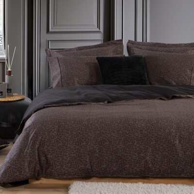 ΣΕΤ ΣΕΝΤΟΝΙΑ KING SIZE LEONAR 270X280 NEF-NEF HOMEWARE ANTHRACITE