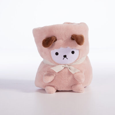 ΒΡΕΦΙΚΗ ΚΟΥΒΕΡΤΑ FLEECE ΑΓΚΑΛΙΑΣ LOVELY SHEEP 80X110 NEF-NEF HOMEWARE L.PINK
