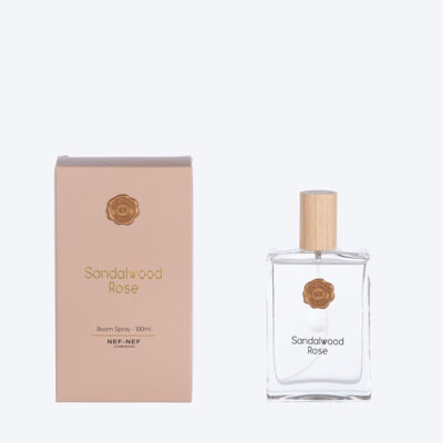 ΑΡΩΜΑΤΙΚΟ ΣΠΡΕΥ ΧΩΡΟΥ SANDALWOOD ROSE 100ml NEF-NEF HOMEWARE ROSE