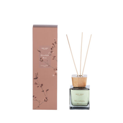 ΑΡΩΜΑΤΙΚΟ ΧΩΡΟΥ ΜΕ ΣΤΙΚΣ MOONLIGHT ROSE 25 200ml NEF-NEF HOMEWARE ANTHRACITE