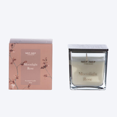 ΑΡΩΜΑΤΙΚΟ ΚΕΡΙ MOONLIGHT ROSE 25 200gr NEF-NEF HOMEWARE ANTHRACITE