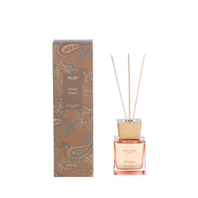ΑΡΩΜΑΤΙΚΟ ΧΩΡΟΥ ΜΕ ΣΤΙΚΣ ORANGE GINGER 25 200ml NEF-NEF HOMEWARE BORDO