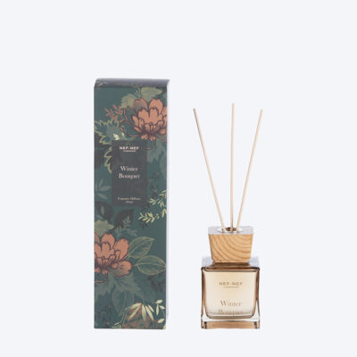 ΑΡΩΜΑΤΙΚΟ ΧΩΡΟΥ ΜΕ ΣΤΙΚΣ WINTER BOUQUET 200ml NEF-NEF HOMEWARE PETROL
