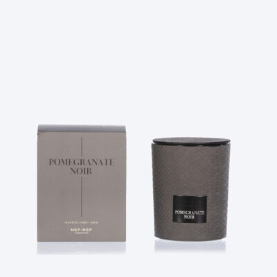 ΑΡΩΜΑΤΙΚΟ ΚΕΡΙ POMEGRANATE NOIR 450gr NEF-NEF HOMEWARE GREY