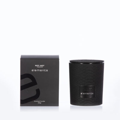 ΑΡΩΜΑΤΙΚΟ ΚΕΡΙ ELEMENTS 25 450gr NEF-NEF HOMEWARE BLACK