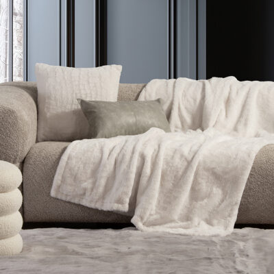 ΡΙΧΤΑΡΙ ΠΟΛΥΘΡΟΝΑΣ MENTOR 130X180 NEF-NEF HOMEWARE ECRU