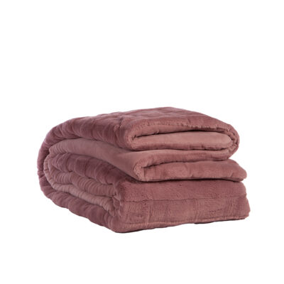 ΚΟΥΒΕΡΤΟΠΑΠΛΩΜΑ ΥΠΕΡΔΙΠΛΟ WANE 220Χ240 NEF-NEF HOMEWARE MAUVE