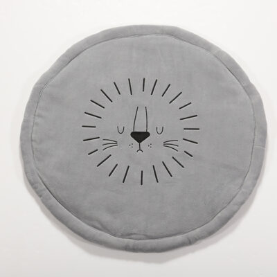 ΧΑΛΑΚΙ ΠΑΙΧΝΙΔΙΟΥ  SLEEPING LION D.90 NEF-NEF HOMEWARE GREY