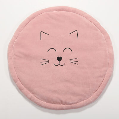 ΧΑΛΑΚΙ ΠΑΙΧΝΙΔΙΟΥ  SMILING CAT D.90 NEF-NEF HOMEWARE PINK