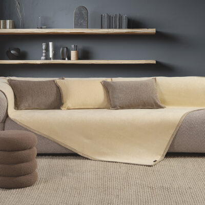 ΡΙΧΤΑΡΙ ΤΡΙΘΕΣΙΟΥ ΚΑΝΑΠΕ NEW TANGER 180X300 NEF-NEF HOMEWARE ECRU