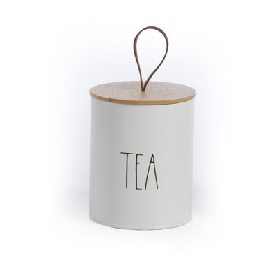 ΔΟΧΕΙΟ ΓΙΑ ΤΣΑΙ TEA TIME 10.4X10.4X13 NEF-NEF HOMEWARE WHITE