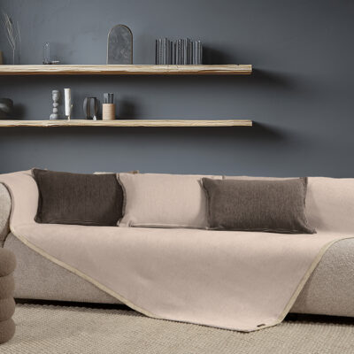 ΡΙΧΤΑΡΙ ΤΡΙΘΕΣΙΟΥ ΚΑΝΑΠΕ NEW TANGER 180X300 NEF-NEF HOMEWARE N.BEIGE/ECRU