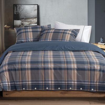 ΣΕΤ ΣΕΝΤΟΝΙΑ KING SIZE NAUTICA NAU SURFACE 280Χ270 NEF-NEF HOMEWARE DENIM
