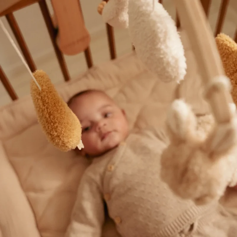 LITTLE DUTCH ΜΟΜΠΙΛΕ ΚΡΕΒΑΤΙΟΥ NEWBORN NATURALS FSC - Image 10