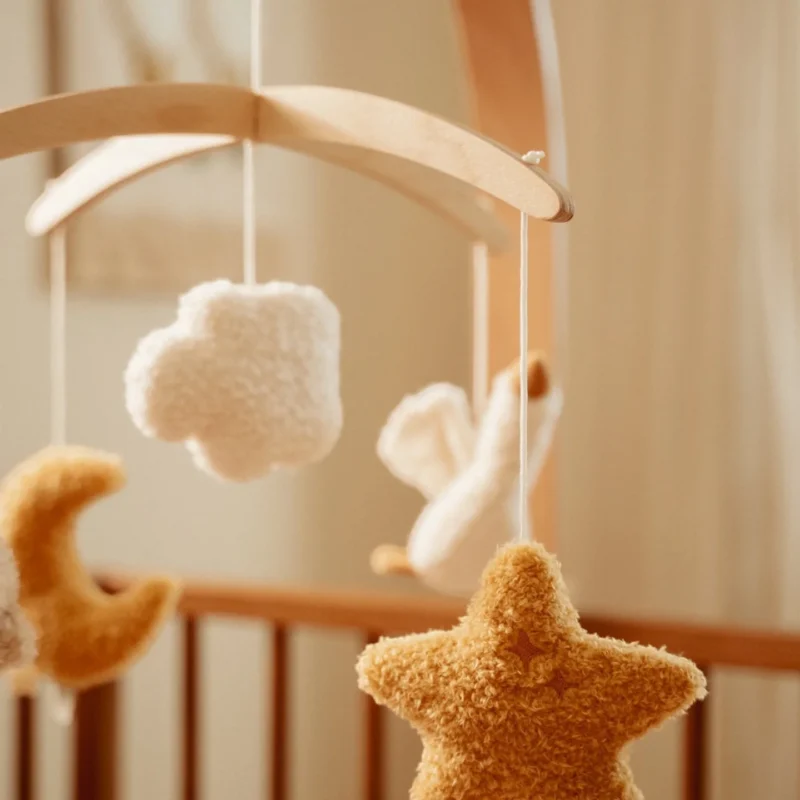 LITTLE DUTCH ΜΟΜΠΙΛΕ ΚΡΕΒΑΤΙΟΥ NEWBORN NATURALS FSC - Image 8