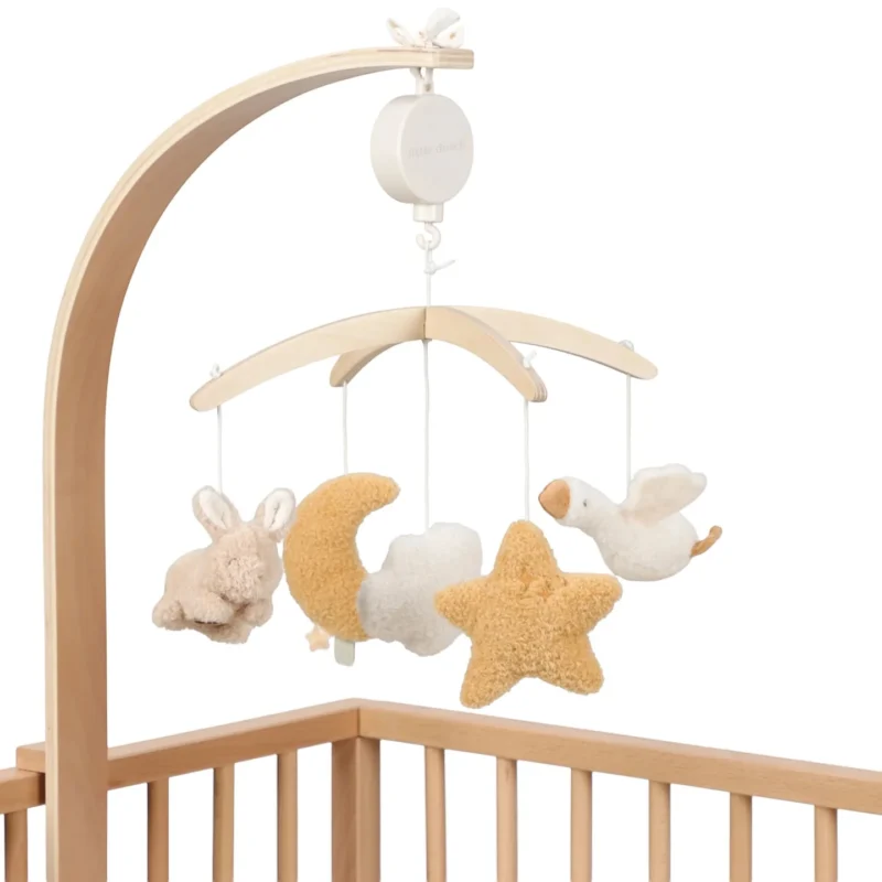 LITTLE DUTCH ΜΟΜΠΙΛΕ ΚΡΕΒΑΤΙΟΥ NEWBORN NATURALS FSC - Image 6