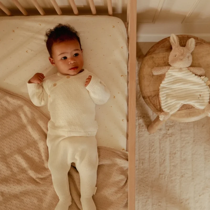 LITTLE DUTCH ΥΦΑΣΜΑΤΙΝΟ ΑΝΑΓΛΥΦΟ ΝΤΟΥΝΤΟΥ ΚΟΥΝΕΛΑΚΙ  NEWBORN NATURALS GRS - Image 2