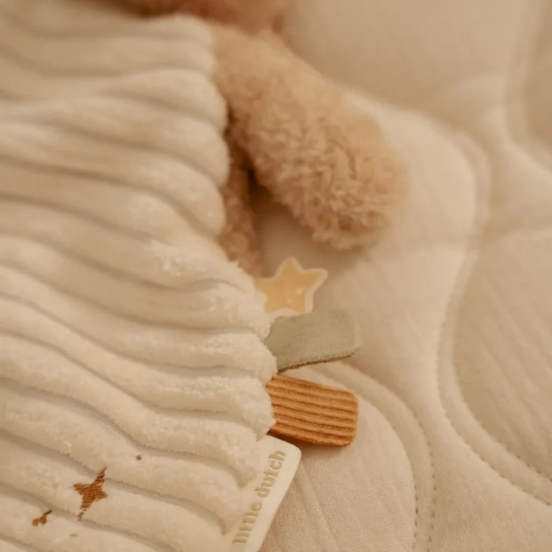 LITTLE DUTCH ΥΦΑΣΜΑΤΙΝΟ ΑΝΑΓΛΥΦΟ ΝΤΟΥΝΤΟΥ ΚΟΥΝΕΛΑΚΙ  NEWBORN NATURALS GRS - Image 5