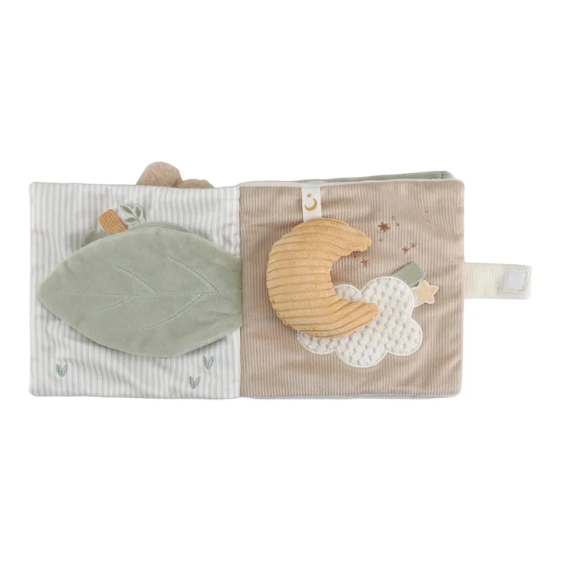 LITTLE DUTCH ΥΦΑΣΜΑΤΙΝΟ ΒΙΒΛΙΑΡΑΚΙ ΔΡΑΣΤΗΡΙΟΤΗΤΩΝ NEWBORN NATURALS GRS - Image 4